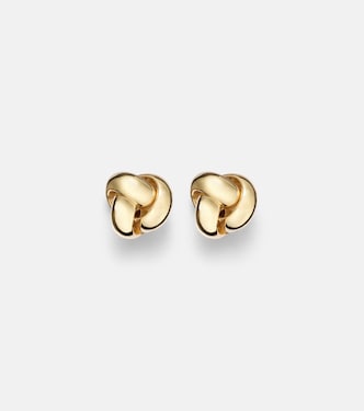 Ohrringe Puffed Knot aus 14kt Gelbgold | Stone and Strand