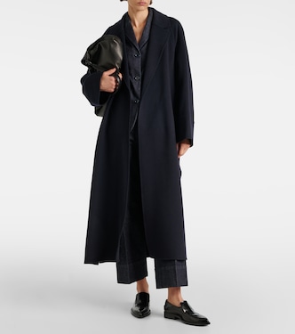Belted virgin wool coat | 'S Max Mara