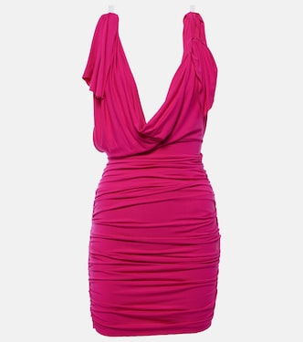 Draped jersey minidress | The Attico