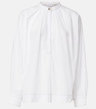 Camisa White Label de popelín de algodón | Proenza Schouler