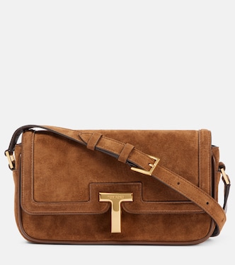 Wallis Mini suede crossbody bag | Tom Ford