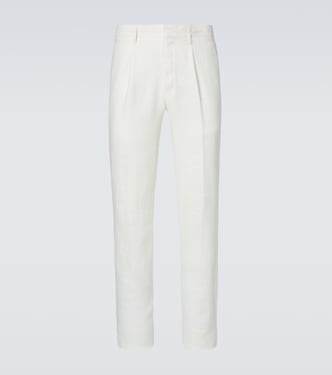 Gerade Hose aus Leinen | Lardini