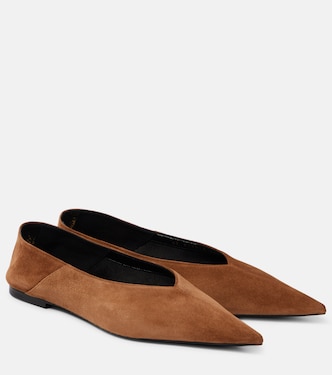 Nour suede ballet flats | Saint Laurent