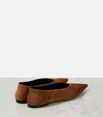 Ballerine Nour in suede | Saint Laurent