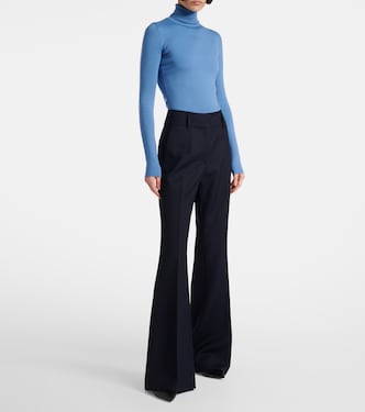 Pantaloni flared Rhein in lana | Gabriela Hearst