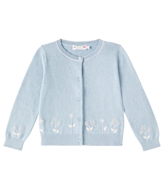 Cardigan Cala in cotone e cashmere | Bonpoint
