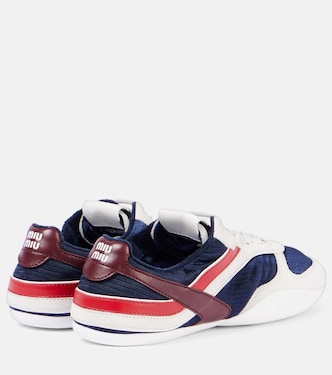 Sneakers Gymnasium mit Leder | Miu Miu