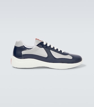 Patent leather sneakers | Prada