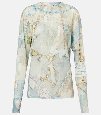 Elway printed jersey T-shirt  | Acne Studios