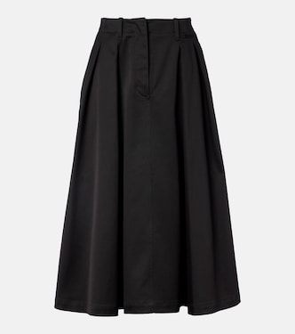Cotton midi skirt | Moncler