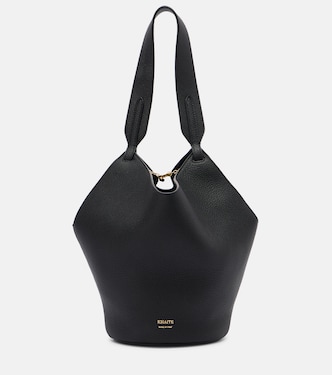 Lotus 미니 레더 토트 백 | Khaite