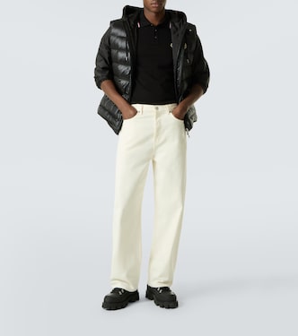 Permanent cotton jersey polo shirt | Moncler