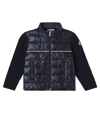 Daunenjacke aus Baumwolle | Moncler Enfant