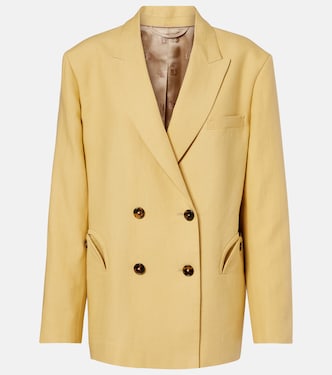 Blazer cruzado Nightbreak de lino | Blazé Milano