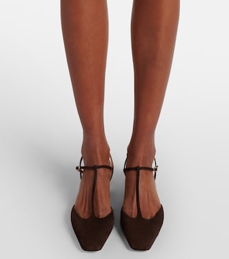 Sorbonne 35 suede pumps | Aquazzura