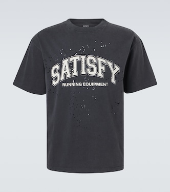 MothTech printed cotton jersey T-Shirt | Satisfy