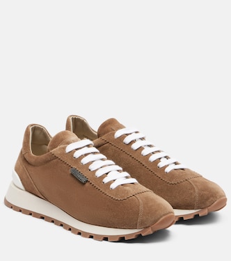 Monili suede sneakers | Brunello Cucinelli