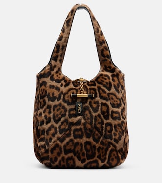 Chloé Balloon Small calf hair shoulder bag | Chloé