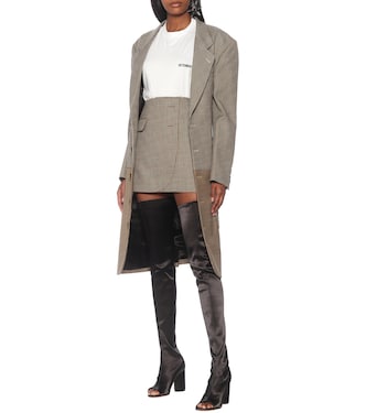 Stivali cuissardes con cut-out | Vetements