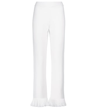 Cordillera fringed virgin wool pants | Alanui