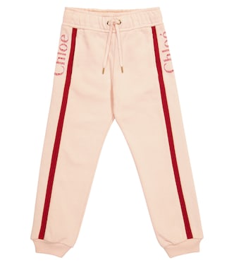 Jogginghose aus Baumwoll-Jersey | Chloé Kids
