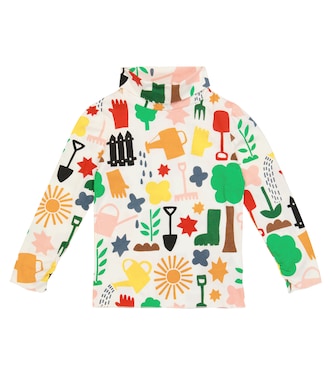 Bedrucktes Top aus Bio-Baumwolle | Stella McCartney Kids