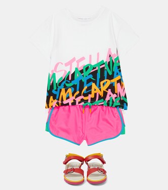 Camiseta de algodón estampada | Stella McCartney Kids