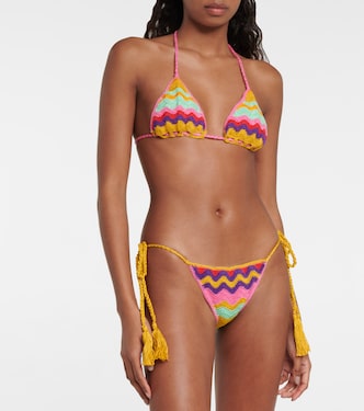 Top bikini in crochet di cotone | Anna Kosturova
