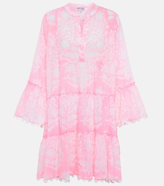 Printed cotton minidress | Juliet Dunn