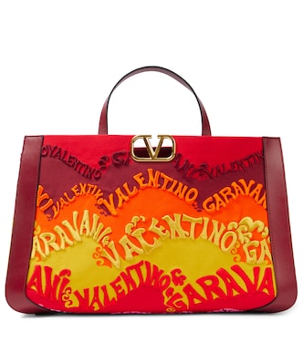 Tote VLogo Medium aus Canvas | Valentino Garavani