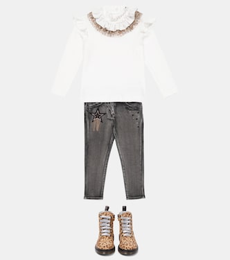 Top aus Baumwoll-Jersey | Monnalisa