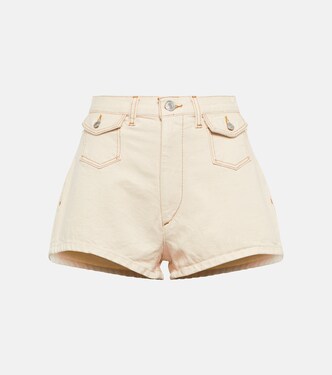 High-Rise Shorts 70s Pocket aus Denim | Re/Done