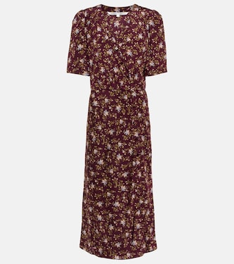 Mika floral silk-blend midi dress | Veronica Beard