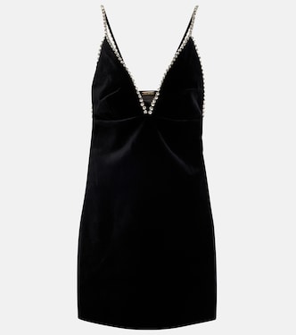 Embellished velvet minidress | Dodo Bar Or