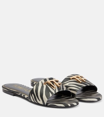 Sandali con stampa zebrata | Tom Ford