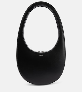 Swipe leather shoulder bag | Coperni
