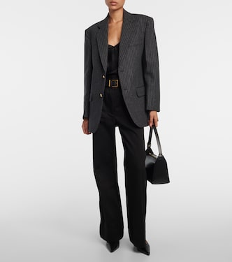 Boyfriend striped virgin wool jacket | Nili Lotan