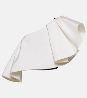One-Shoulder-Top aus Seide | Carolina Herrera