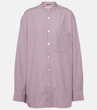 x Tekla striped cotton pajama shirt | Birkenstock 1774