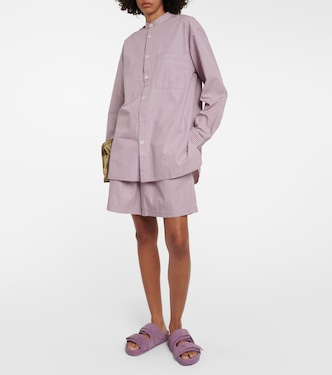 x Tekla camisa de pijama de algodón a rayas | Birkenstock 1774