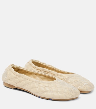 Ballerines EKD en cuir matelassé | Burberry