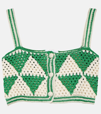 Maija crochet crop top | Anna Kosturova