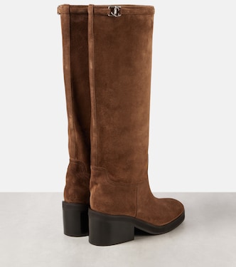 Bottes Yasmin en daim | Jimmy Choo