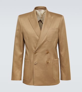 Blazer VLogo Signature aus Satin | Valentino