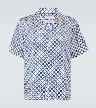 Camisa Roberto de seda estampada | Frescobol Carioca