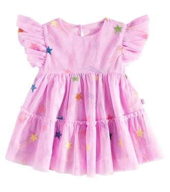 Baby - Abito in tulle con ricamo | Stella McCartney Kids