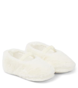 Baby - Scarpe Mary Jane in pelliccia sintetica | Il Gufo