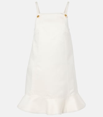 Duchess satin minidress | Ganni