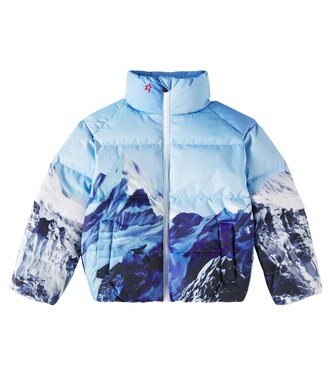Nuuk printed down ski jacket | Perfect Moment Kids