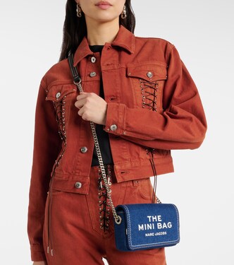 Borsa a tracolla The Mini in denim | Marc Jacobs